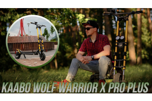 Огляд Kaabo Wolf Warrior X Pro+ Gold: електросамокат-всюдихід